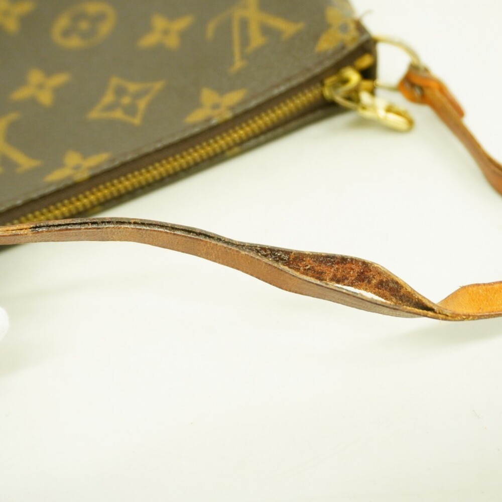 LOUIS VUITTON Brown Monogram Pochette Pouch - Picture 6 of 9